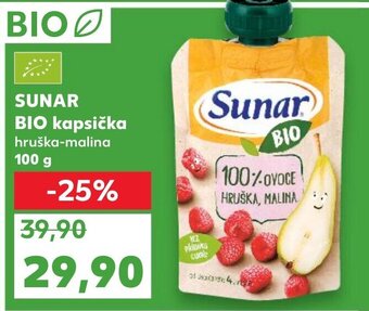 Kaufland SUNAR BIO kapsička nabídka