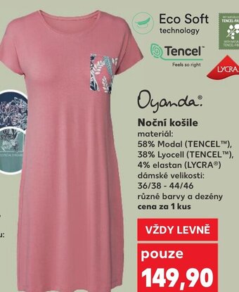 Kaufland Noční košile nabídka