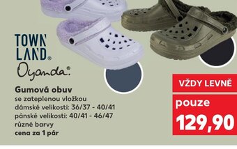 Kaufland Gumová obuv nabídka