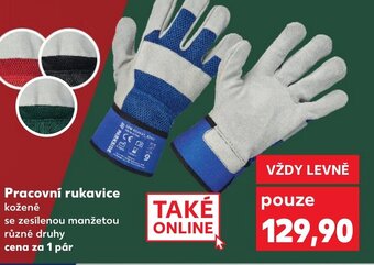 Kaufland Pracovní rukavice nabídka