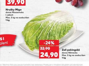 Kaufland Zelí pekingské nabídka