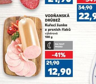 Kaufland Kuřecí šunka z prsních řízků nabídka