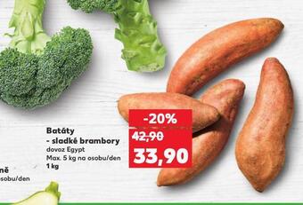 Batáty - sladké brambory