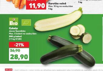 Kaufland Cuketa nabídka