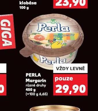 Kaufland Perla margarín nabídka