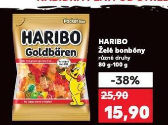 Kaufland Haribo želé bonbony nabídka