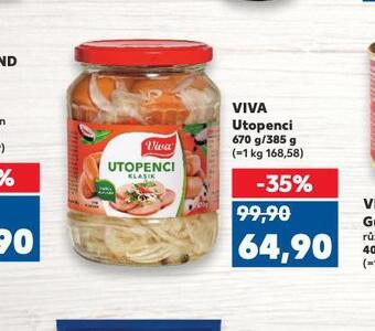 Kaufland Viva utopenci nabídka