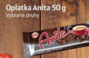 Kubík potraviny Oplatka Anita 50 g nabídka