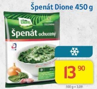 Špenát Dione 450 g