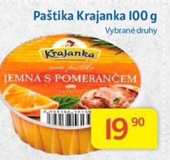 Kubík potraviny Paštika Krajanka 100 g nabídka
