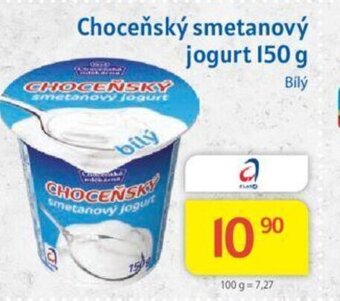 Kubík potraviny Choceňský smetanový jogurt 150 g nabídka