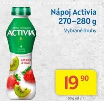 Kubík potraviny Nápoj Activia 270-280 g nabídka