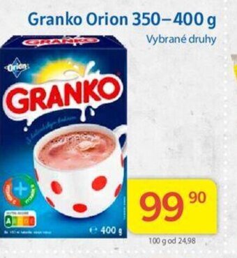Kubík potraviny Granko Orion 350-400 g nabídka