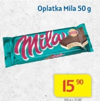 Kubík potraviny Oplatka Mila 50 g nabídka