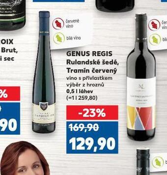 Kaufland Genus regis rulandské šedé nabídka