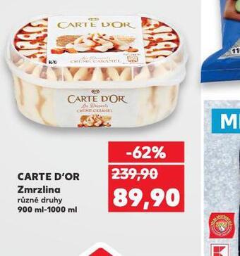 Kaufland Zmrzlina carte d´or nabídka