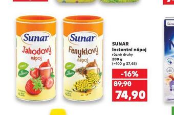 Kaufland Sunar instantní nápoj nabídka