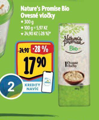 Albert Bio ovesné vločky nabídka