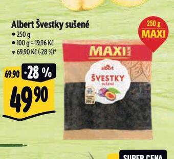 Albert Švestky sušené nabídka