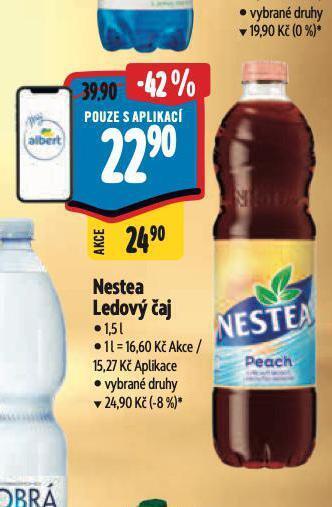 Albert Nestea ledový čaj nabídka