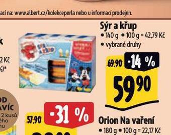 Albert Sýr a křup nabídka