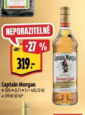 Albert Captain morgan nabídka