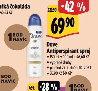 Albert Dove antiperspirant nabídka