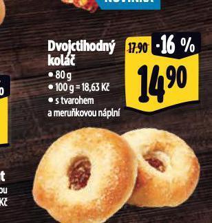 Albert Dvojctihodný koláč nabídka