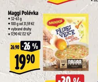 Albert Maggi polévka nabídka