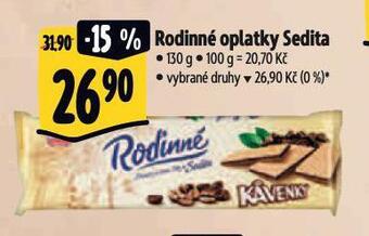 Albert Rodinné oplatky sedita nabídka