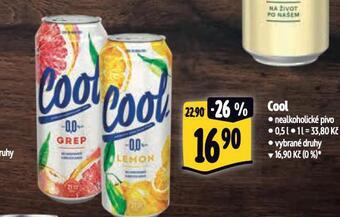 Albert Cool nealkoholické pivo nabídka