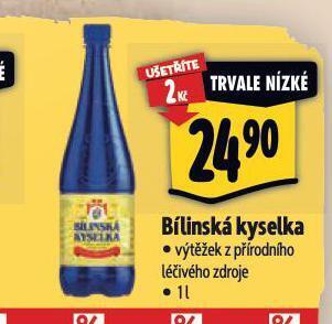 Albert Bílinská kyselka nabídka