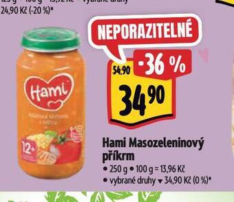 Albert Hami masozeleninový příkrm nabídka