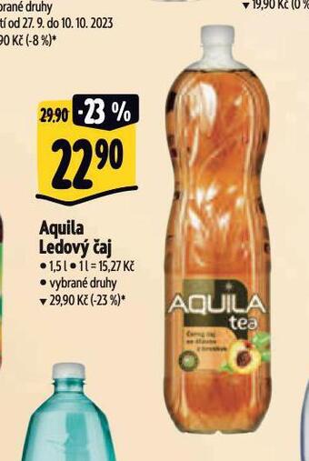 Albert Aquila ledový čaj nabídka
