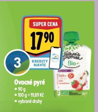 Albert Ovocné pyré nabídka