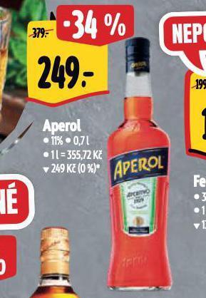 Albert Aperol nabídka