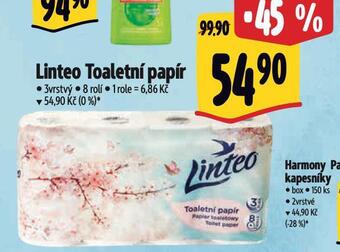 Albert Linteo toaletní papír nabídka