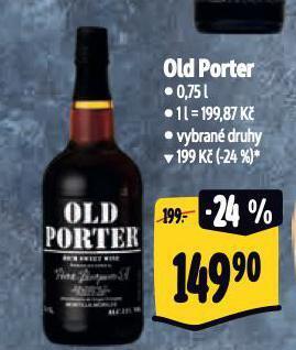 Albert Old porter nabídka