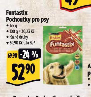 Albert Friskies funtastix pochoutky pro psy nabídka