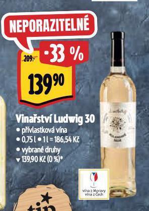 Albert Vinařství ludwig nabídka