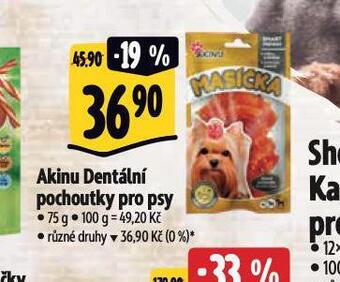 Albert Akinu pochoutky pro psy nabídka