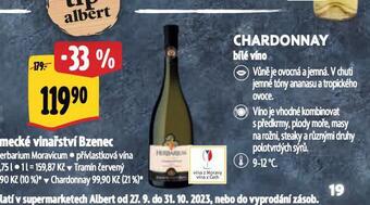 Albert Chardonnay nabídka