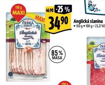 Albert Anglická slanina nabídka