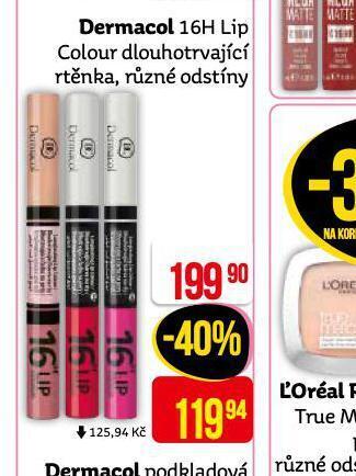 Teta Dermacol rtěnka nabídka