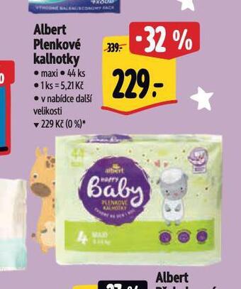 Albert Plenkové kalhotky nabídka