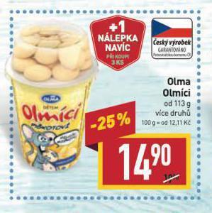 Billa Olma olmíci nabídka