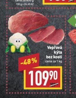 Billa Vepřová kýta nabídka