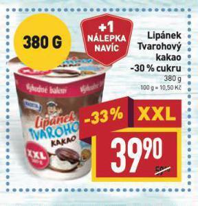 Billa Lipánek tvarohový nabídka