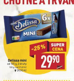 Billa Delissa nabídka