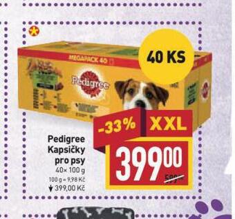 Billa Pedigree kapsičky pro psy nabídka
